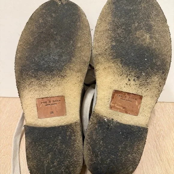 Rag & Bone Chukka Ankle Shoes Women 8 Grey - Picture 8 of 9